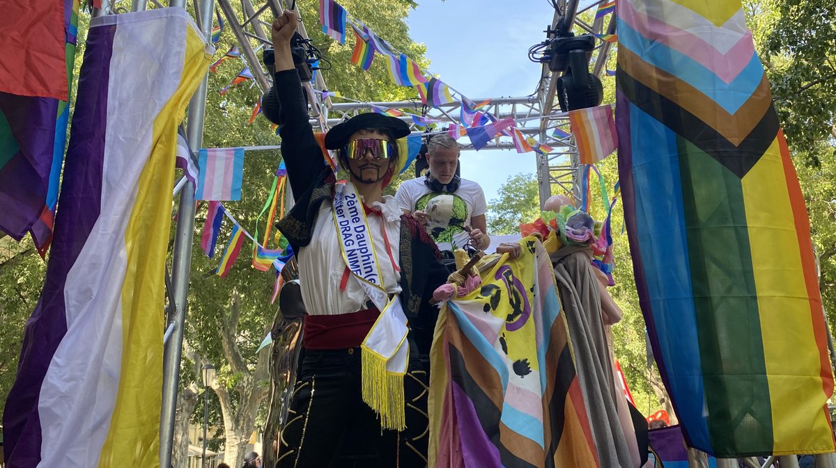 Marche des fiertés à Nîmes 2025