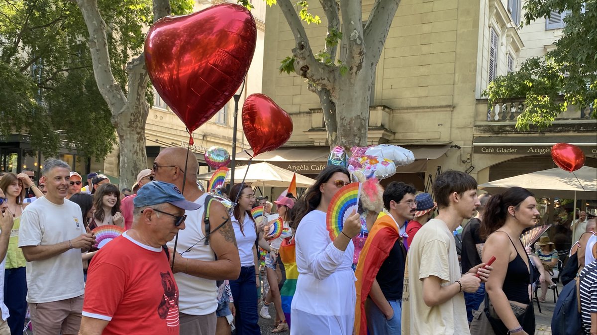 Marche des fiertés à Nîmes 2025