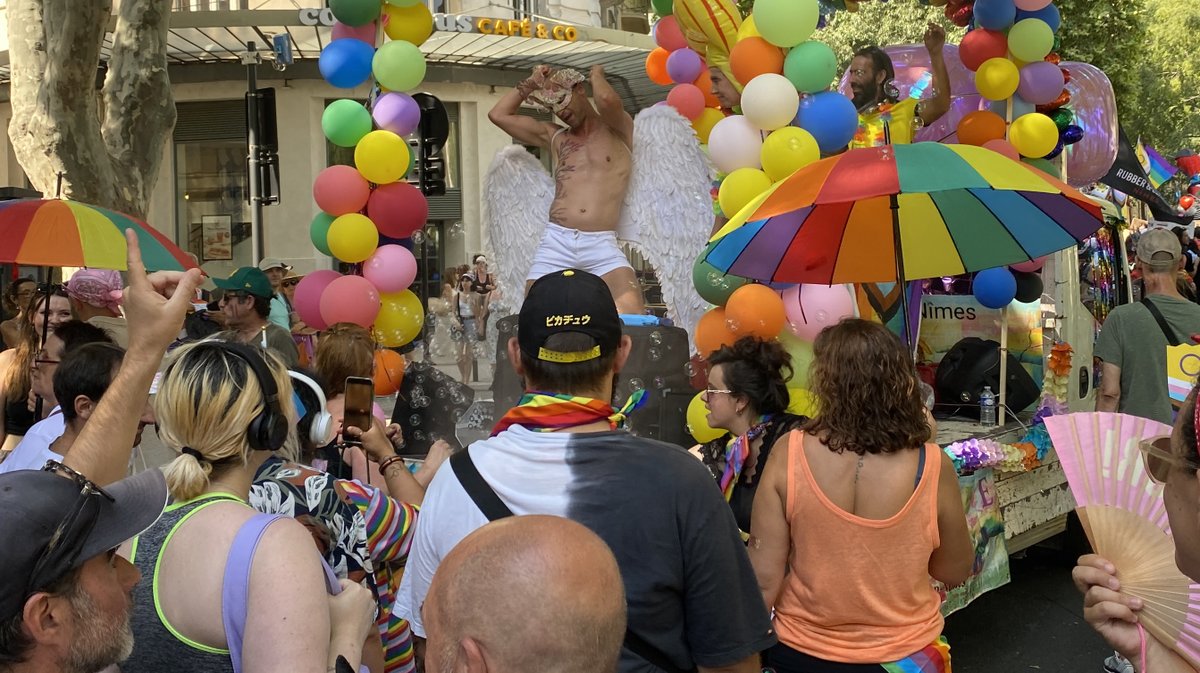 Marche des fiertés à Nîmes 2025