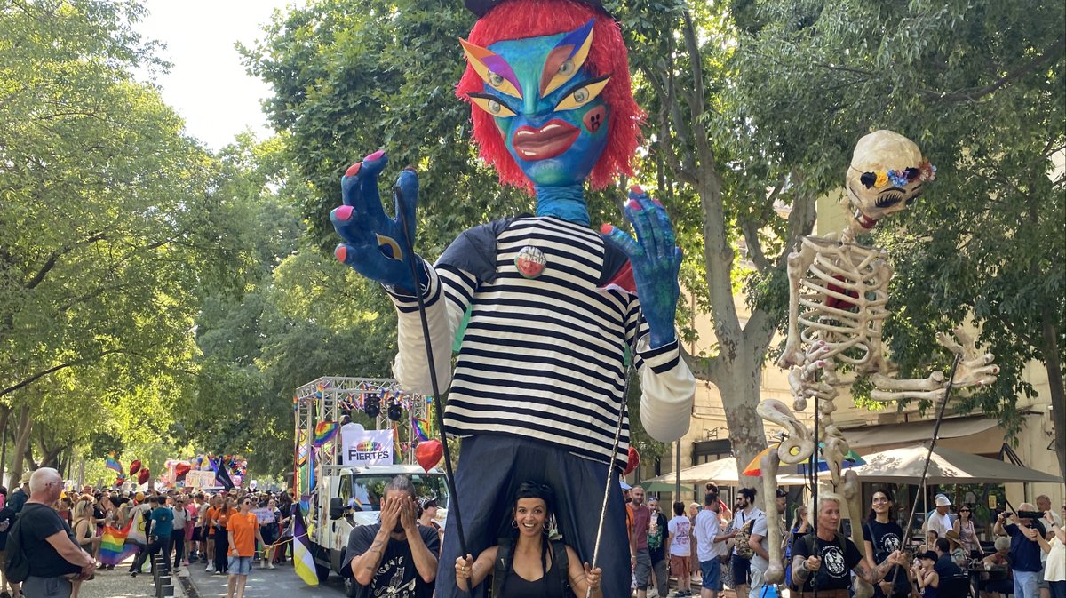 Marche des fiertés à Nîmes 2025