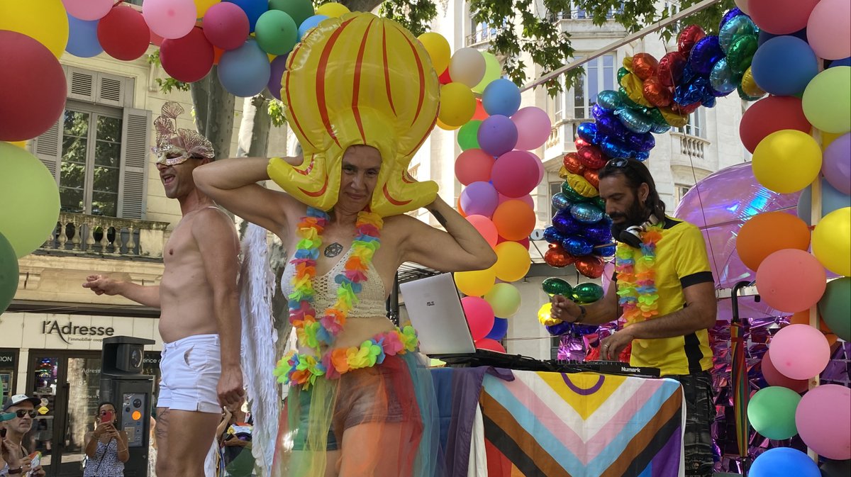 Marche des fiertés à Nîmes 2025