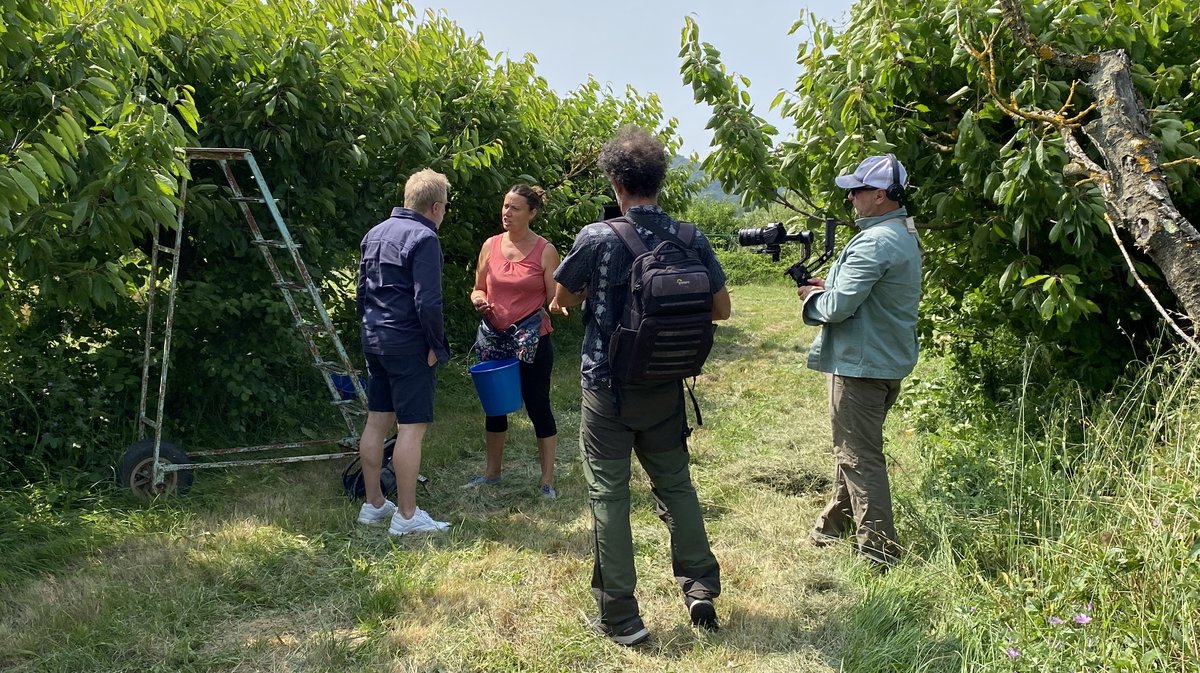 tournage échappées belles uzès gard