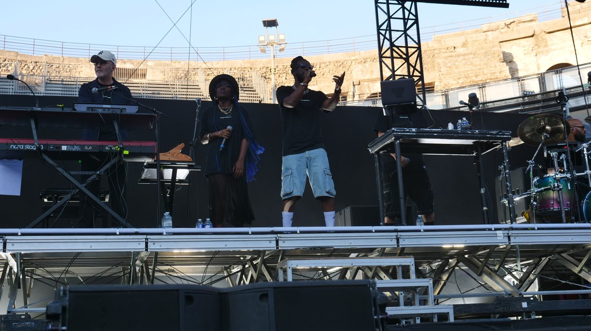 Youssoupha aux Arènes de Nimes le 10 juillet 2025
