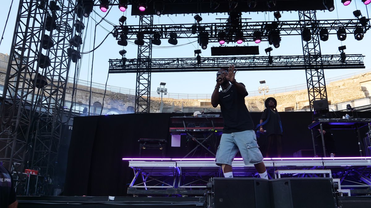 Youssoupha aux Arènes de Nimes le 10 juillet 2025