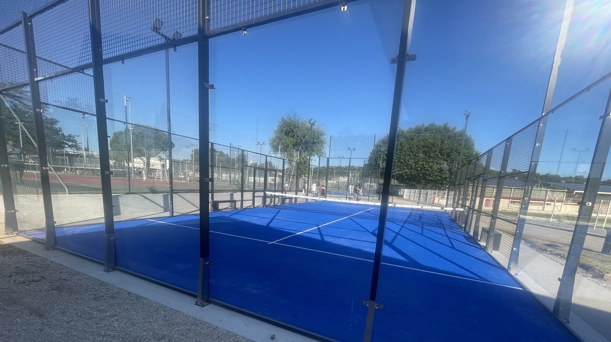 Deux terrain de padel à Salindres