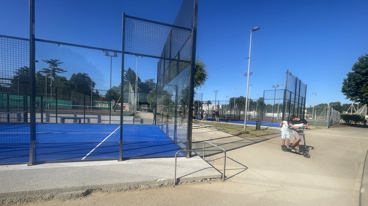 Deux terrain de padel à Salindres