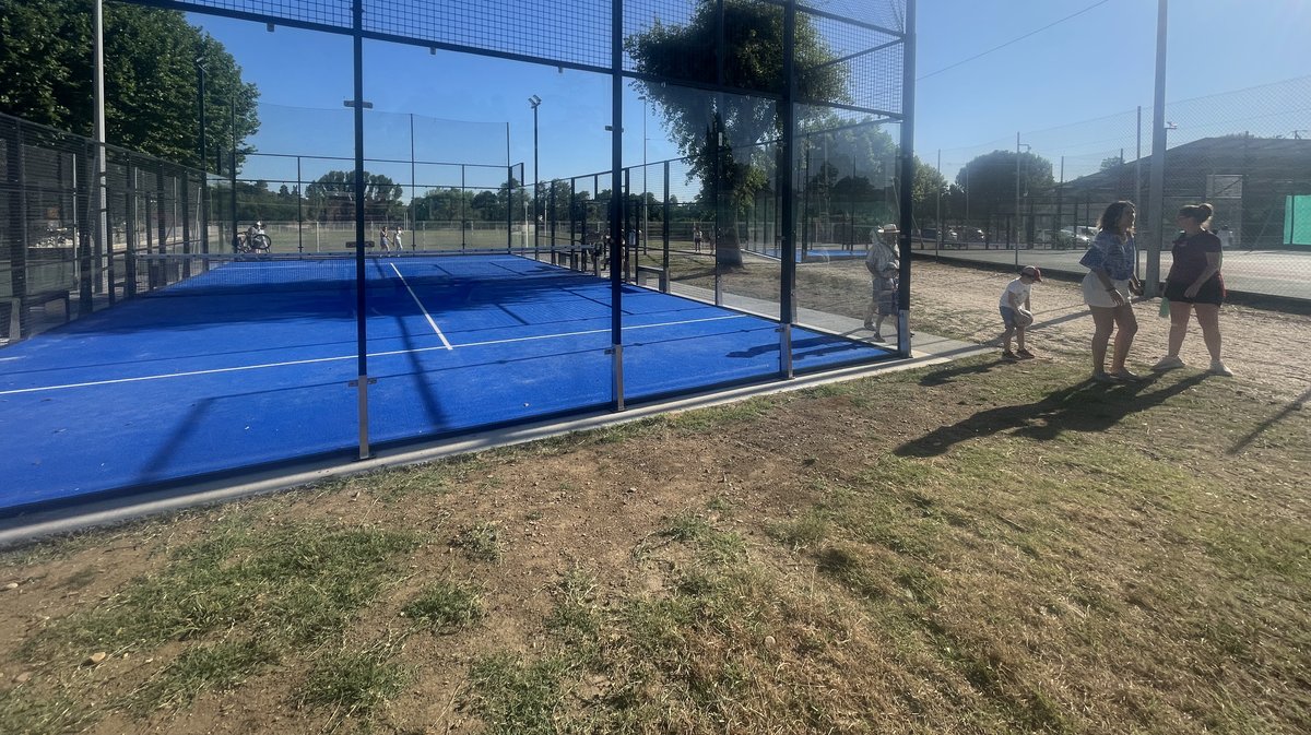 Deux terrain de padel à Salindres