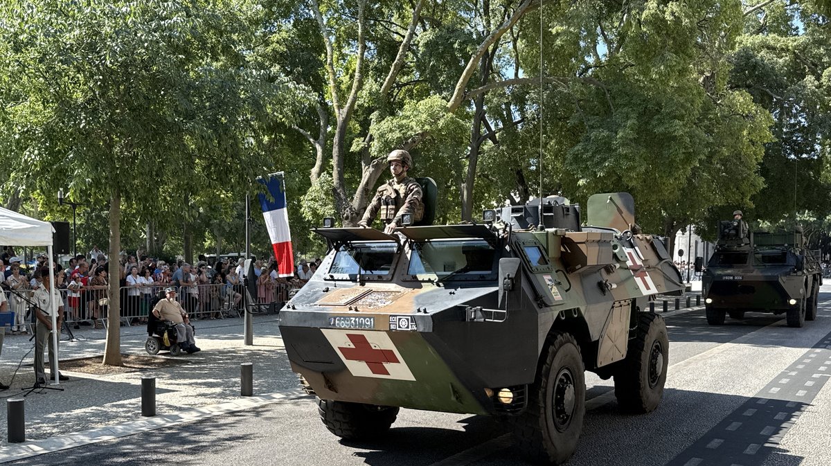 Cérémonie 14 juillet 2025 Nîmes