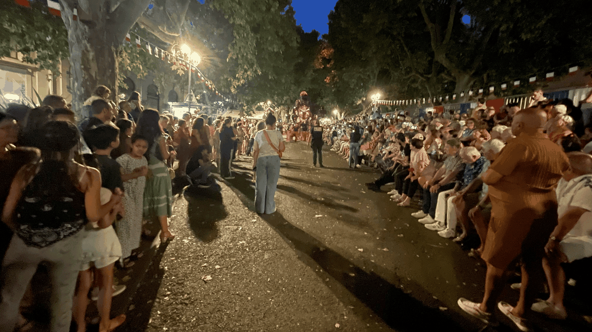 Défilé corsos fleuris d'Alès du 14 juillet 2025