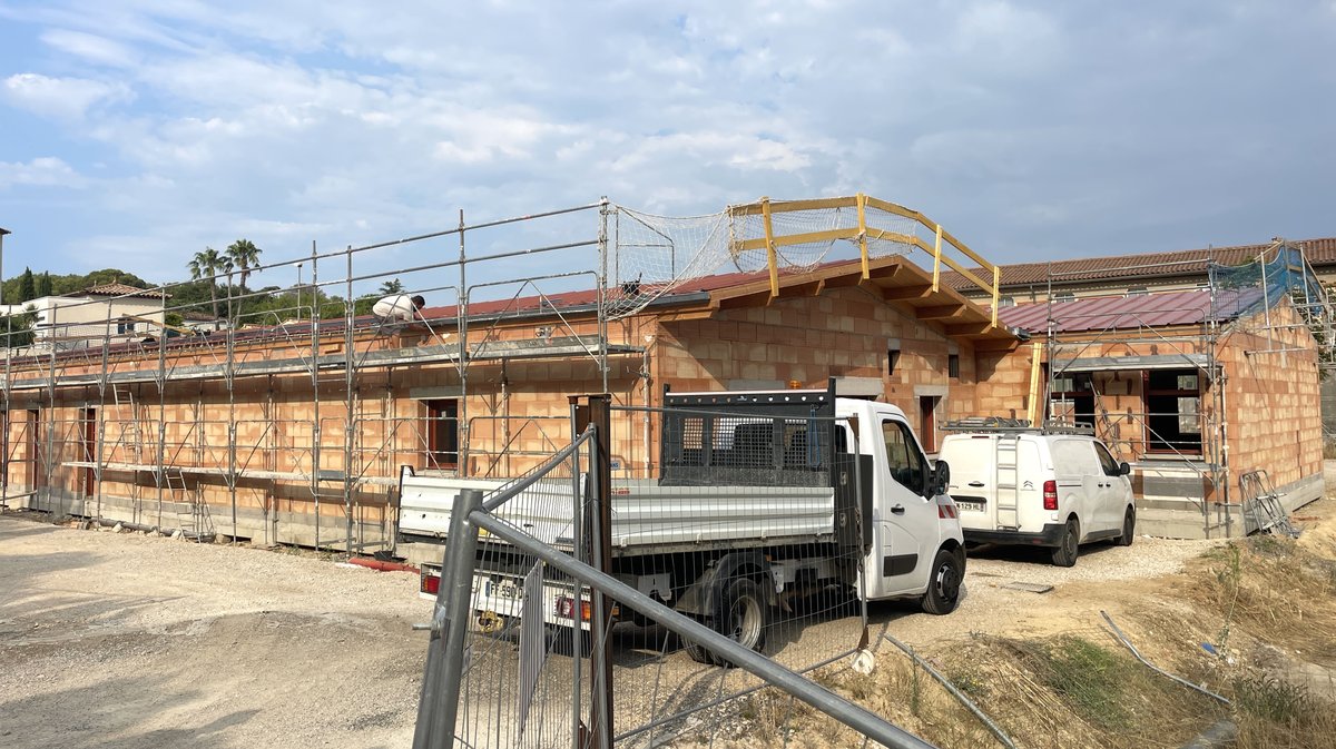 Aigues-Vives restaurant scolaire cantine (Photo Anthony Maurin)