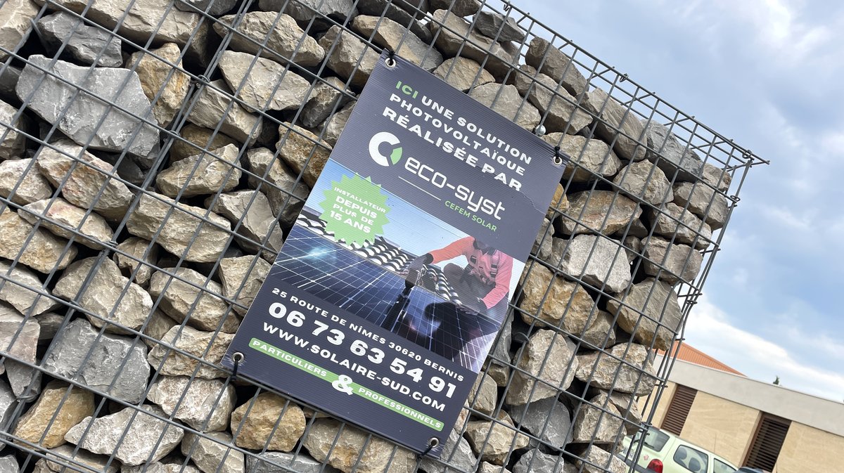 Photovoltaïque Calvisson Actte ECDC énergies renouvelables (Photo Anthony Maurin)