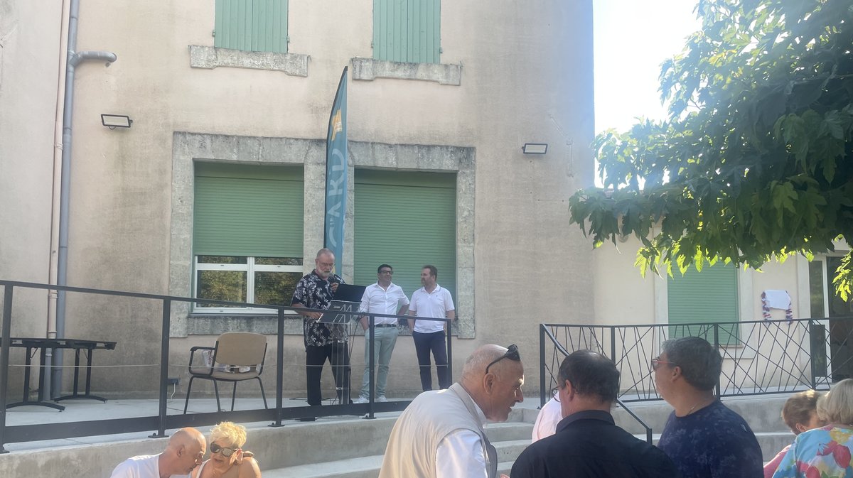Inauguration de la mairie de Bragassargues, 13 juillet 2025