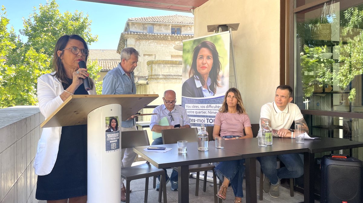 Ce mercredi, depuis le restaurant La Piazzetta