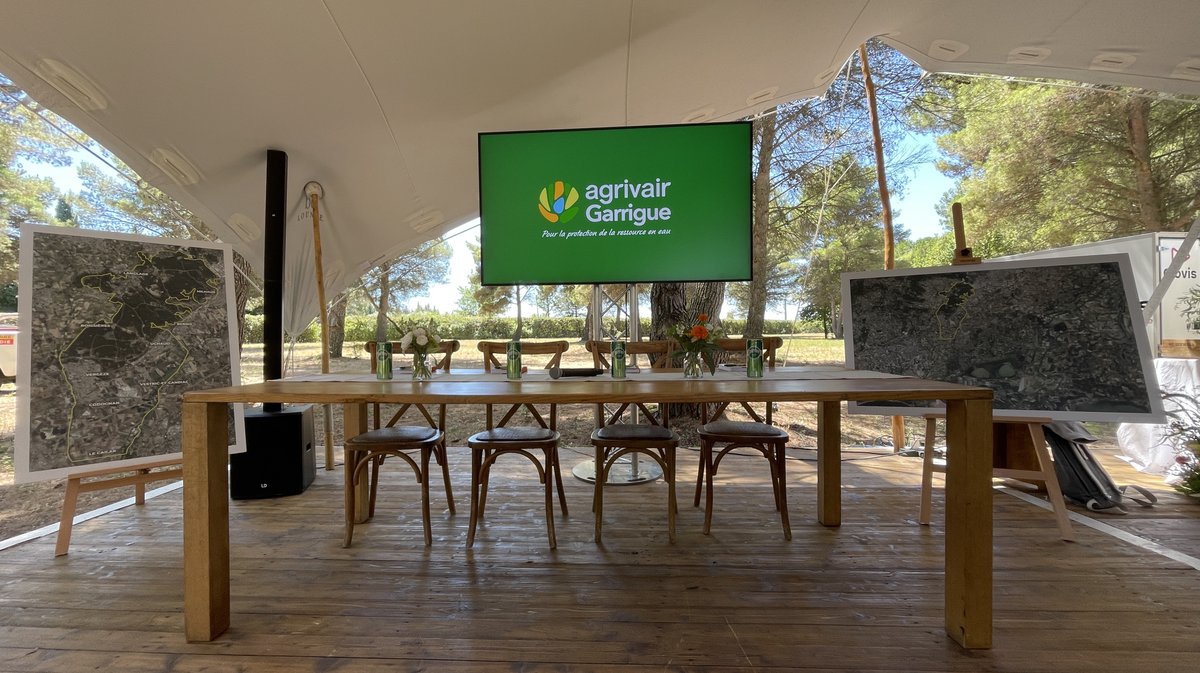 Agrivair écologie environnement Perrier Nestlé Waters 2025 (Photo Anthony Maurin)