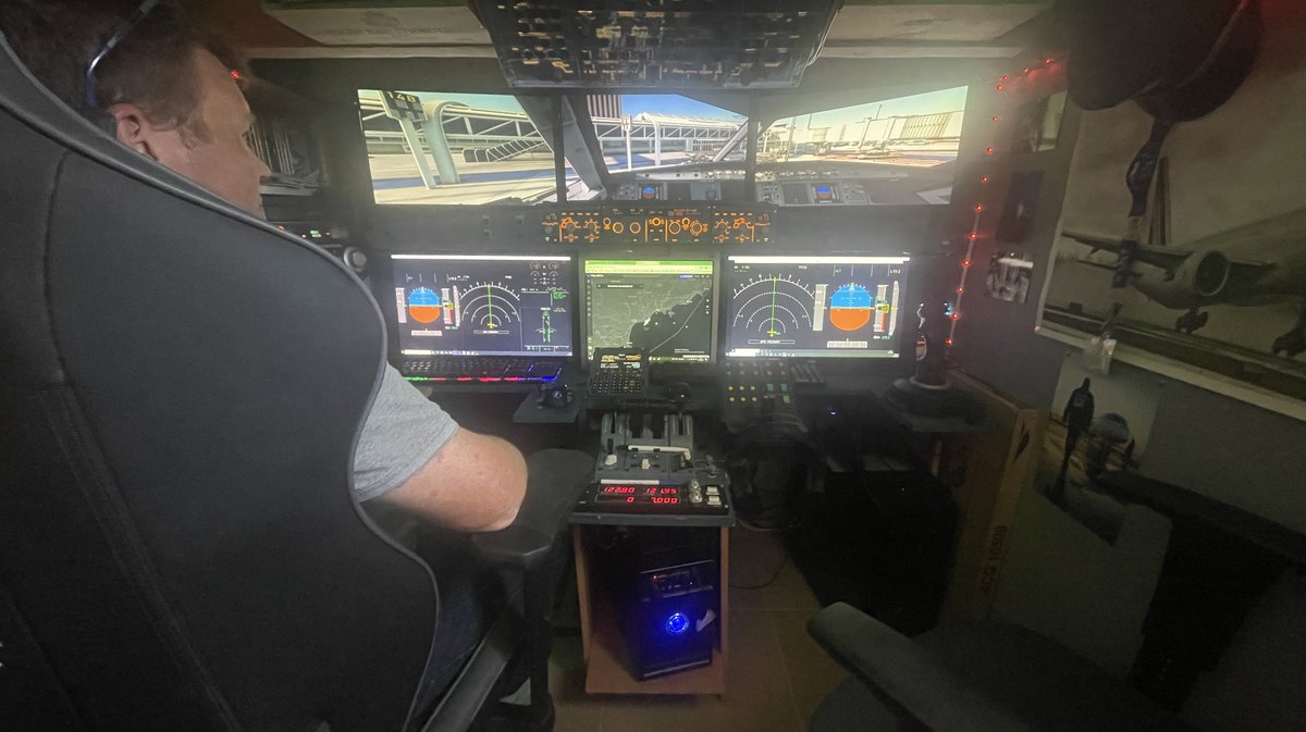 Aéro Gar Sim, association de simulateur d'avion aux Mages