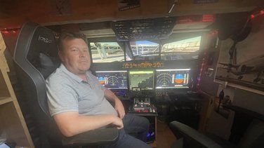 Aéro Gar Sim, association de simulateur d'avion aux Mages