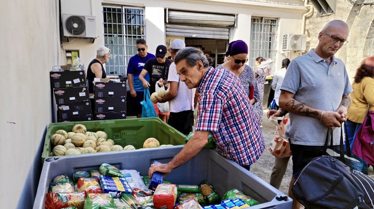 Distribution alimentaire Table ouverte Espace Espéranza, Route de Beaucaire Nîmes