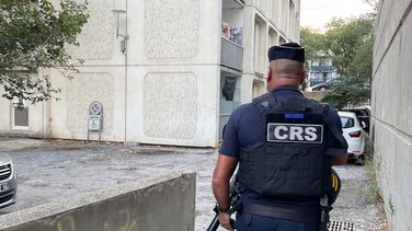 crs police pissevin trafic de drogue