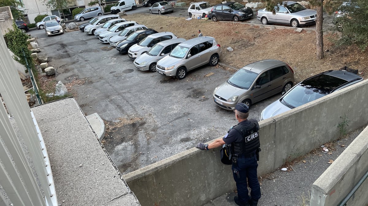 crs police pissevin trafic de drogue