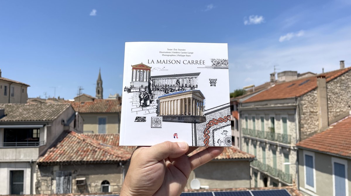 La Maison carrée vue par Alcide en 2025 (Photo Anthony Maurin)