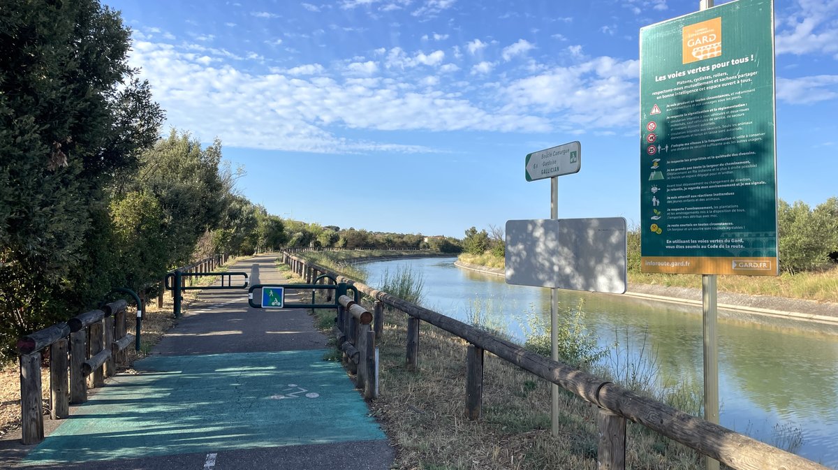 Voie verte Vauvert Gallician-Franquevaux (Photo Anthony Maurin)