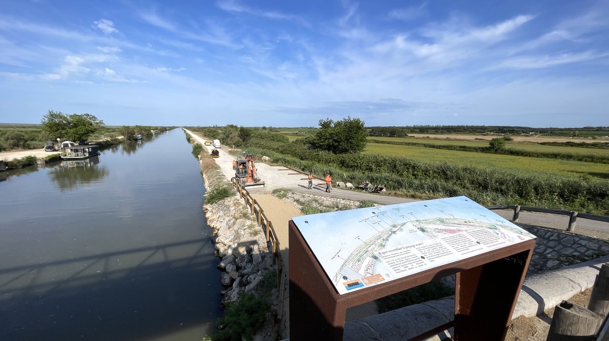 Voie verte Vauvert Gallician-Franquevaux (Photo Anthony Maurin)