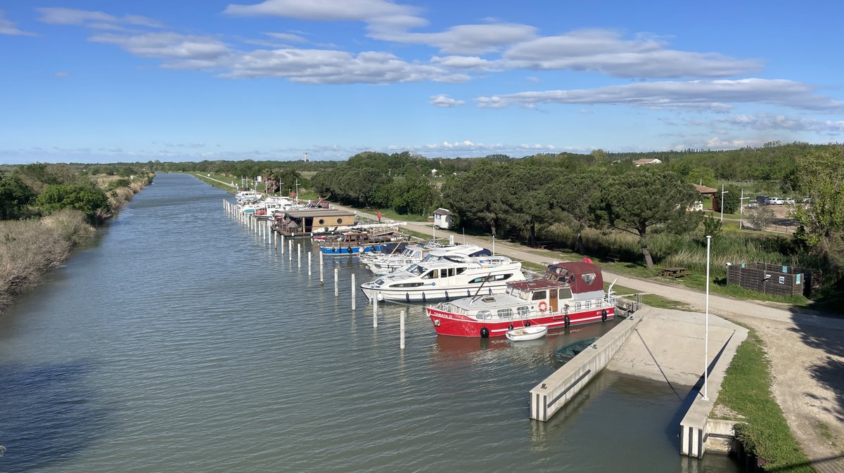 Port de plaisance de Gallician Tourisme fluvial (Photo Archives Anthony Maurin)