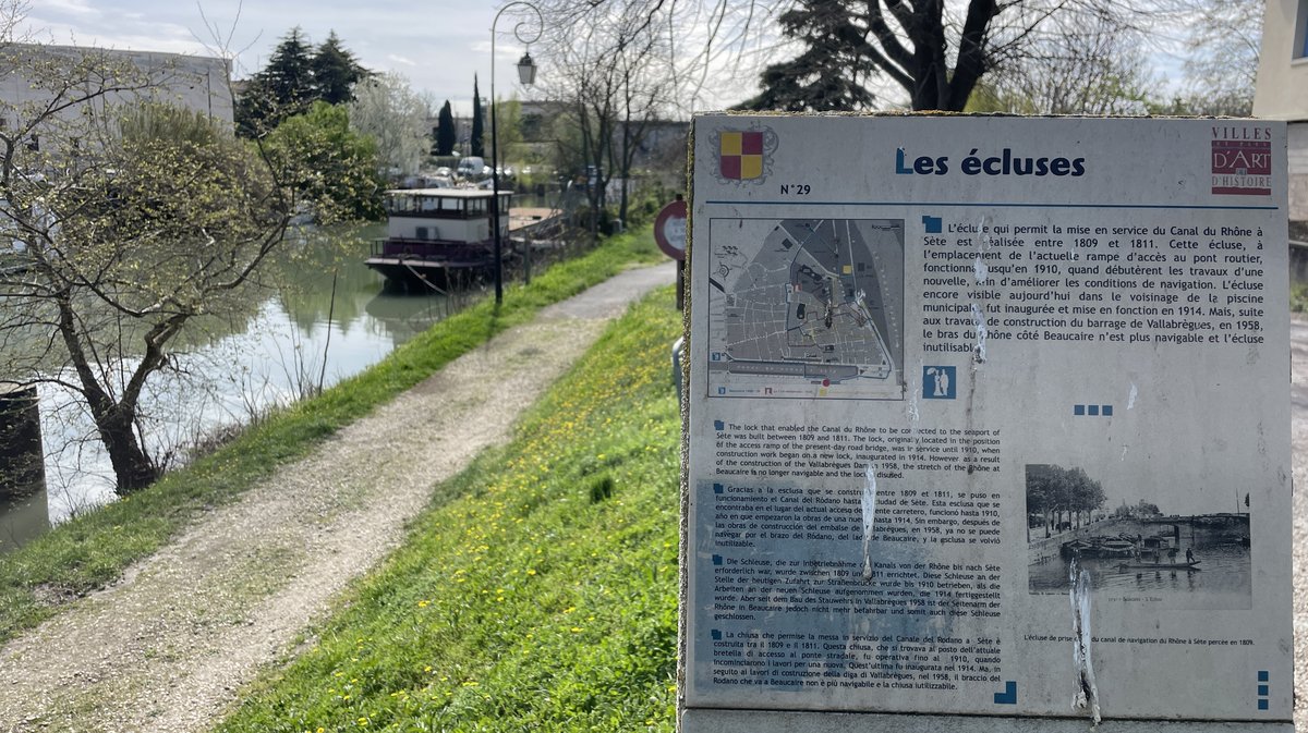 Port de plaisance de Beaucaire Tourisme fluvial (Photo Archives Anthony Maurin)