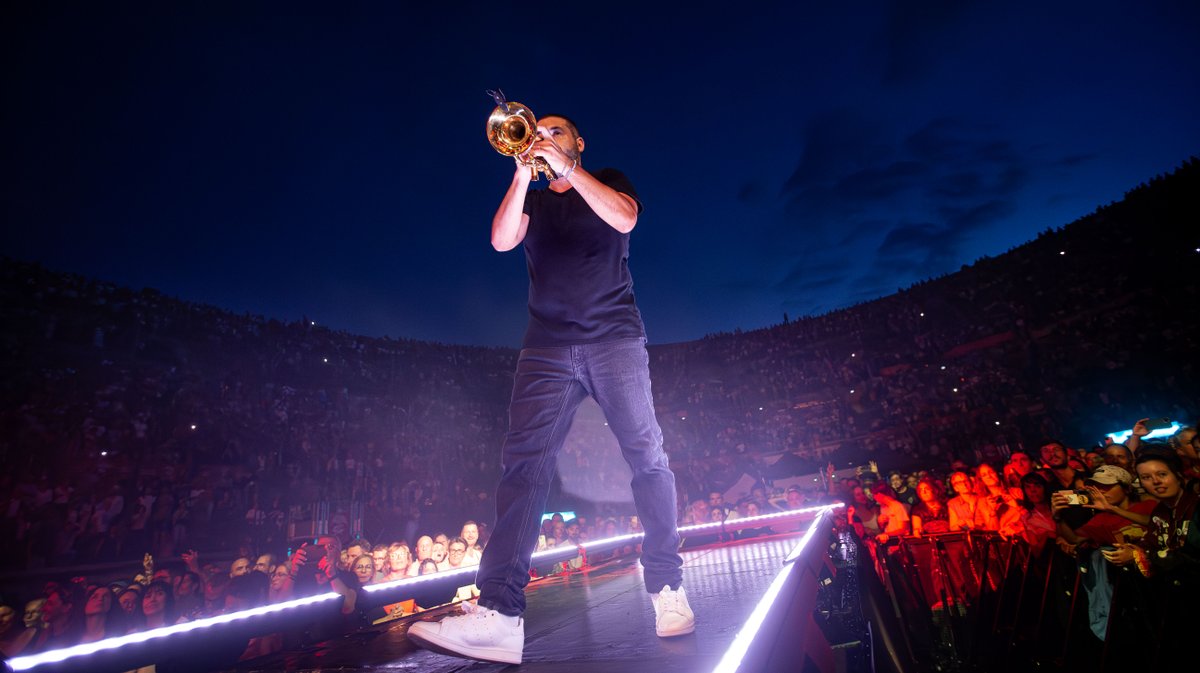 Festival de Nimes arenes Ibrahim Maalouf (yp)