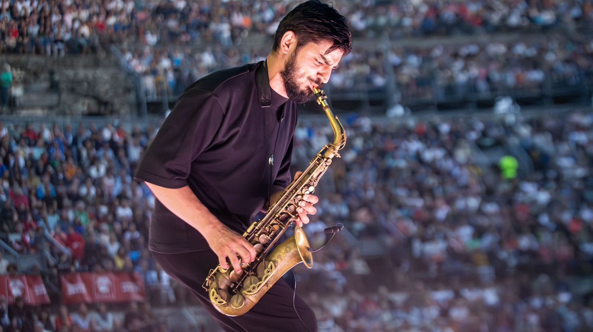 Festival de Nimes arenes Ibrahim Maalouf (yp)