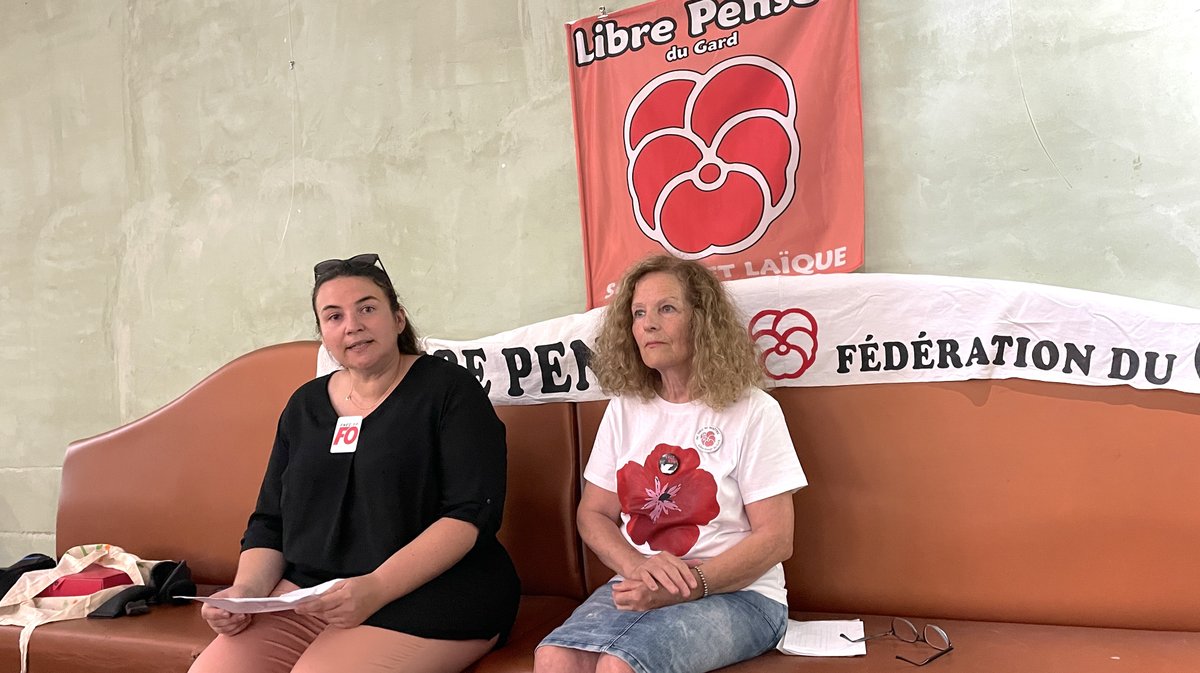 Libre pensée Gard (Photo Anthony Maurin)