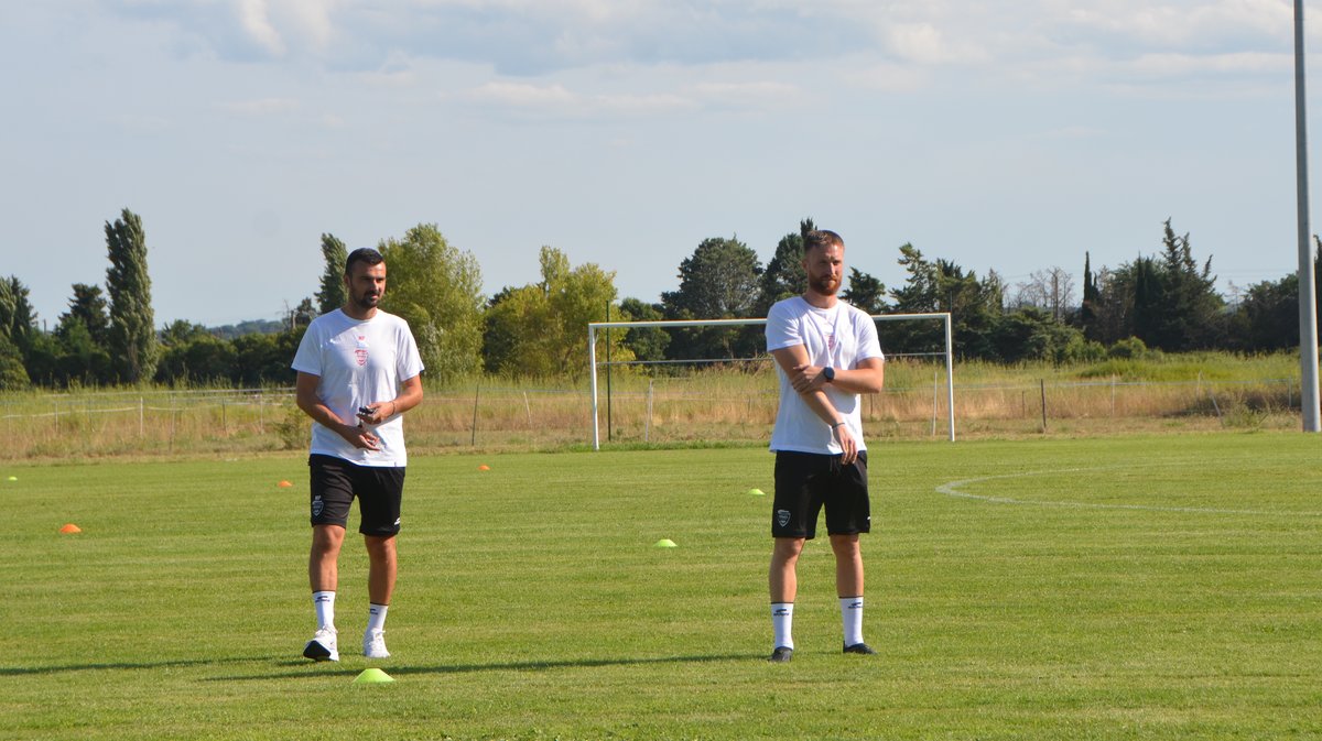 nîmes olympique entraînement courbiers