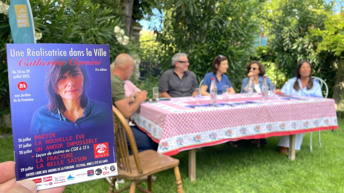 Un réalisateur dans la ville Catherine Corsini Sergi López 2025 (Photo Anthony Maurin)