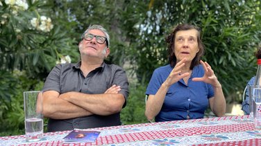 Un réalisateur dans la ville Catherine Corsini Sergi López 2025 (Photo Anthony Maurin)