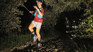 Yanis Debaud au pied paralysé lors d'une course d'ultra Trail
