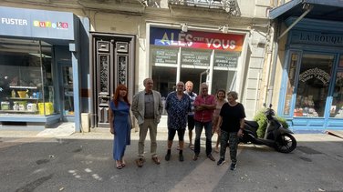 Le printemps alésien, composé de Place Publique et le PCF