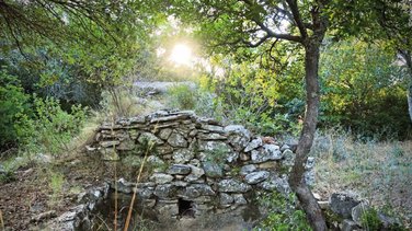 Capitelle Bois des Espeisses (Photo Archives Ville de Nîmes)