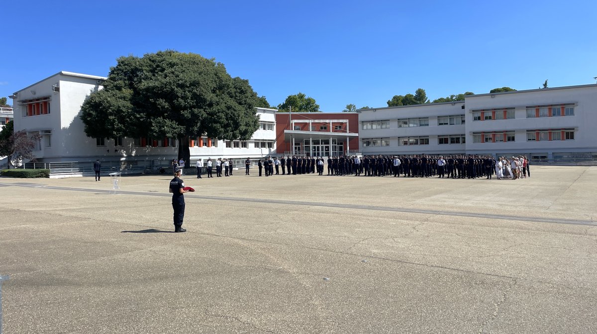 École de police de Nîmes, sortie de promotion passerelle Gendarmerie-Police 2025 (Photo Anthony Maurin)