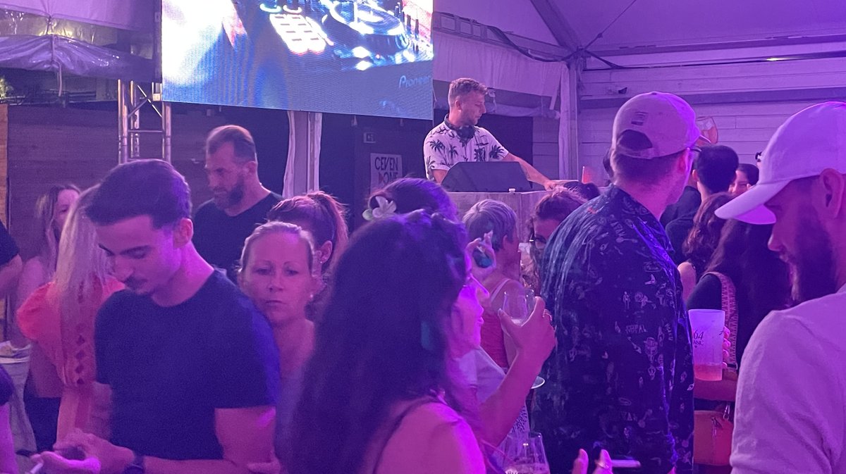 DJ Pierre Langlois à Alès Plage