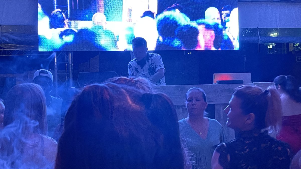 DJ Pierre Langlois à Alès Plage