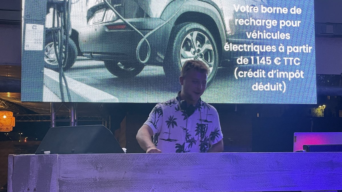 DJ Pierre Langlois à Alès Plage