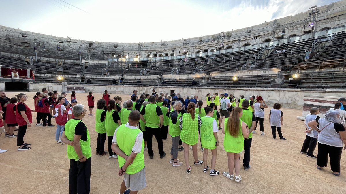 Le rêve du gladiateur spectacle arènes 2025 (Photo Anthony Maurin)