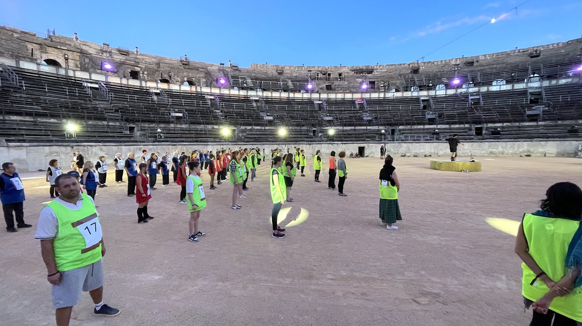 Le rêve du gladiateur spectacle arènes 2025 (Photo Anthony Maurin)