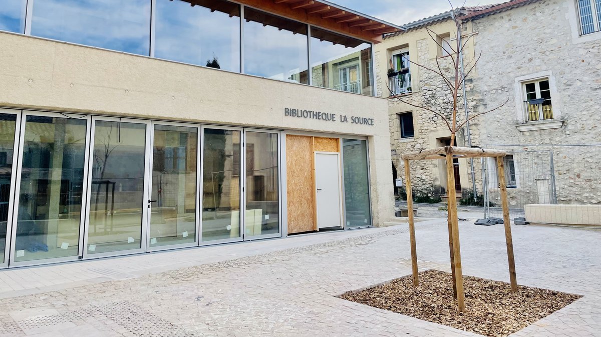 Bibliothèque La Source Rochefort-du-Gard