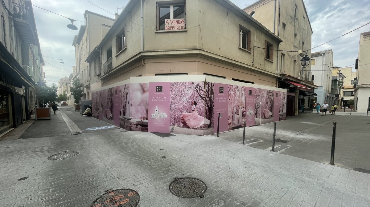 Ouverture Rituals en centre-ville d'Alès
