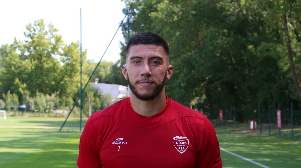 N°1 Mickaël Salamone Nîmes olympique 2025-2026 (Photo Anthony Maurin)