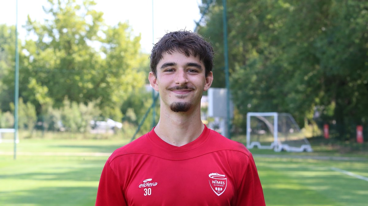 N°30 Lenny Colombani Nîmes olympique 2025-2026 (Photo Anthony Maurin)