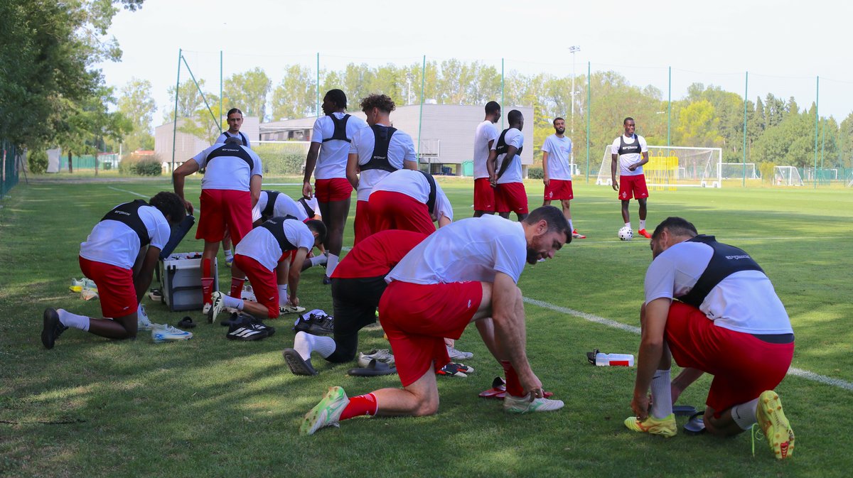 Entraînement Nîmes olympique 2025-2026 (Photo Anthony Maurin)