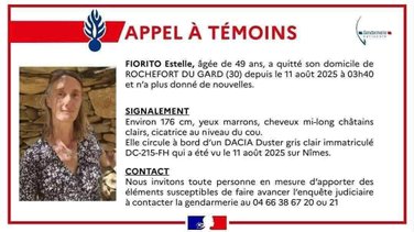 Rochefort-du-Gard appel à témoins