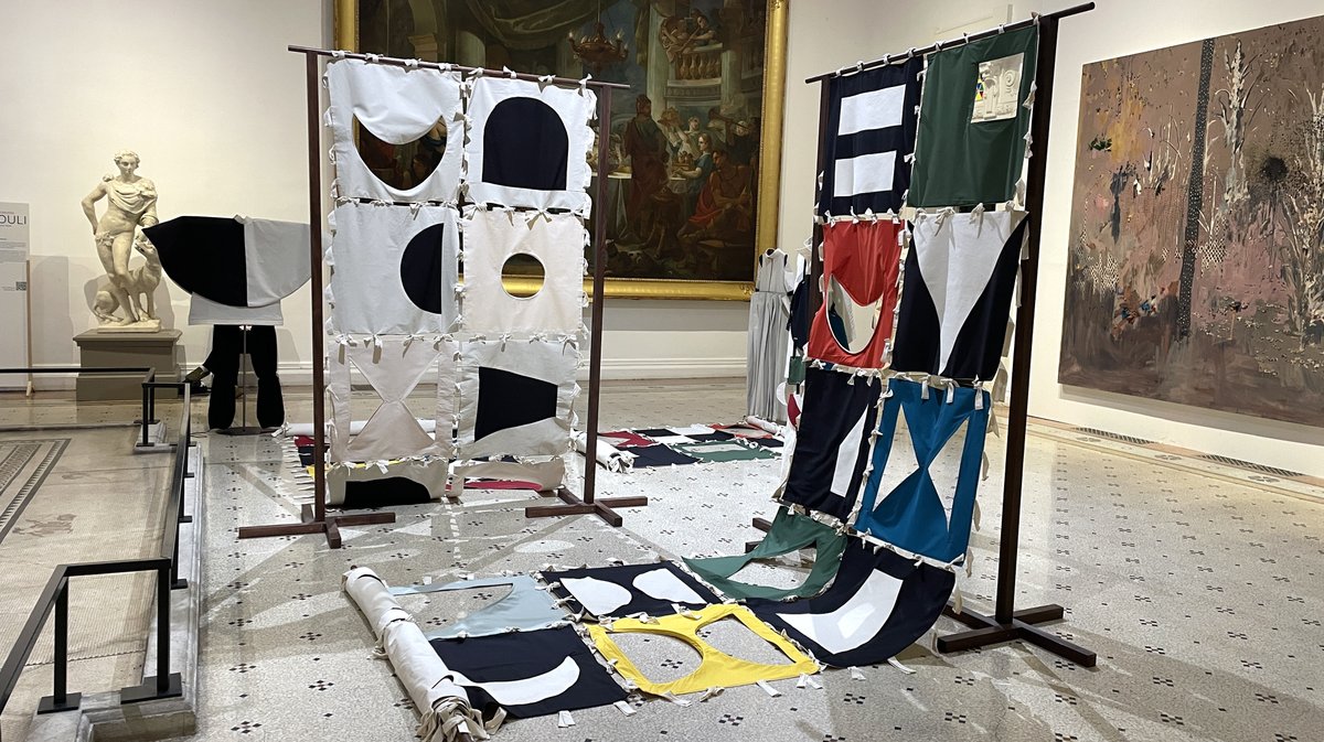 Textiles 2025 histoire d'illusion(s) au Musée des beaux-arts (Photo Anthony Maurin)